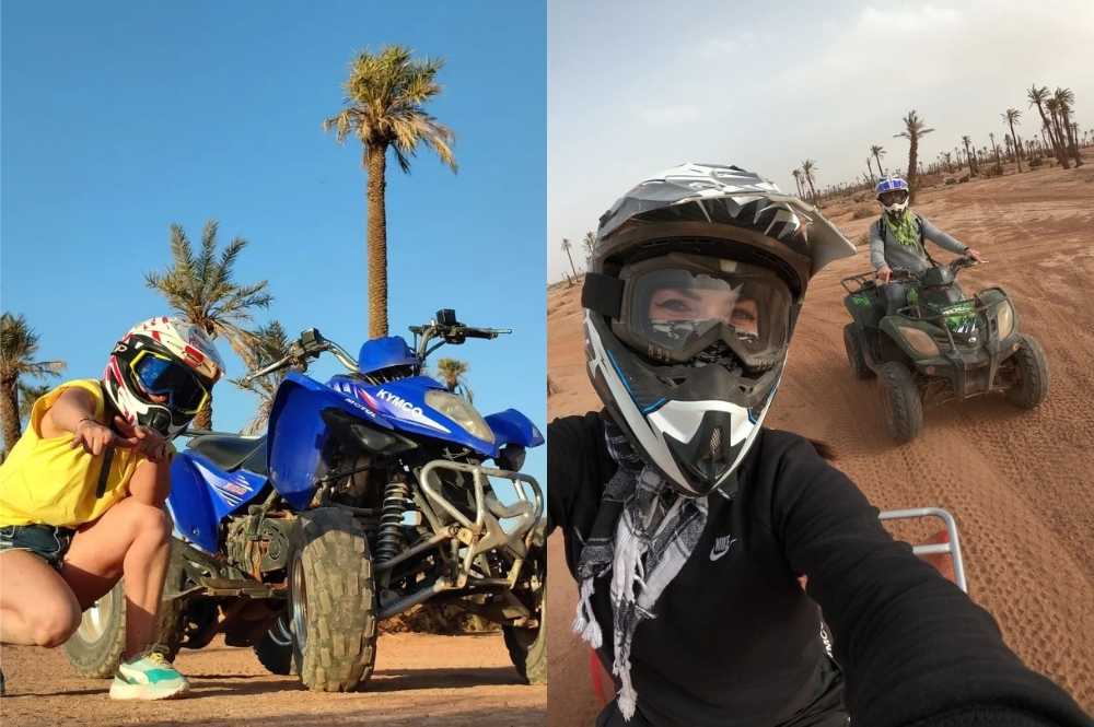 Quad dans la Palmeraie de Marrakech