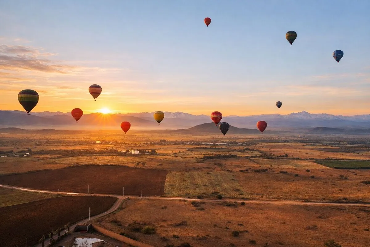 Vol en Montgolfière Classique à Marrakech