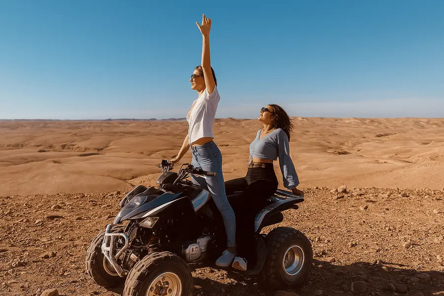 Quad Agafay: Abenteuer in der Agafay Wüste Marrakesch
