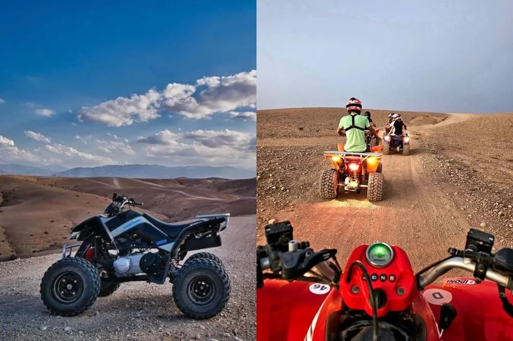 Quad Agafay: Abenteuer in der Agafay Wüste Marrakesch
