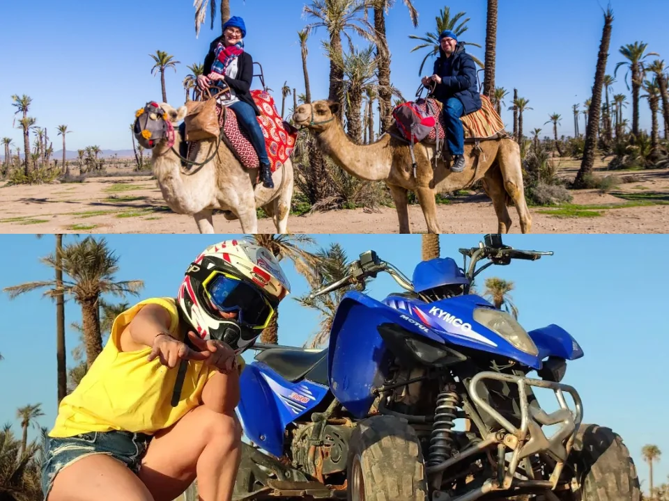 Quad & Kamelritt in der Palmeraie Marrakesch